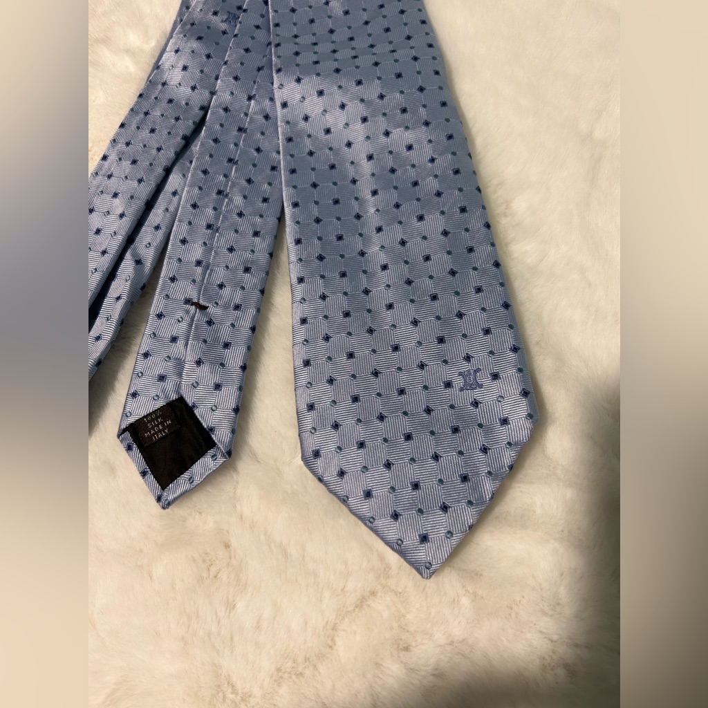 Authentic Celine Men’s Tie 100% Silk Made In Italy Pre-Owed Excellent Condition